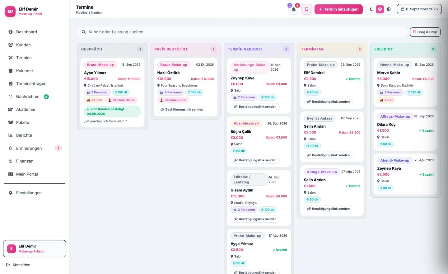 Termin-Kanban